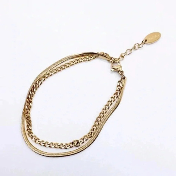 Best Point Jewelry - CHAIN Bracelet | 18k Gold Plated